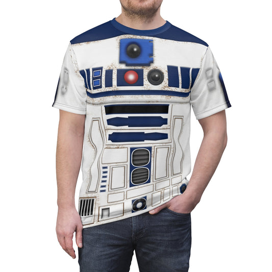 R2D2 Stwa Costume T-shirt For Men