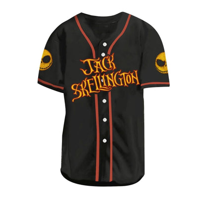 TNBC Jersey Jack Skellington Halloween Is Coming Black Jersey Shirt TNBC Baseball Jersey