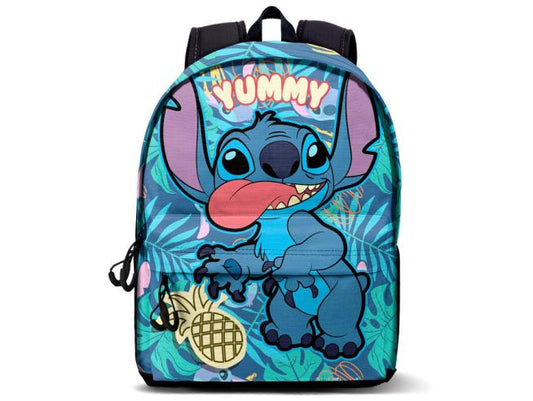 Stitch Backpack DN Stitch Pineapple Forest Pattern Backpacks Blue