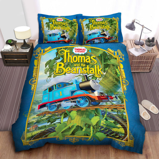 Thomas Train Bedding Set Thomas Train And The Beanstalk Duvet Covers Blue Unique Gift