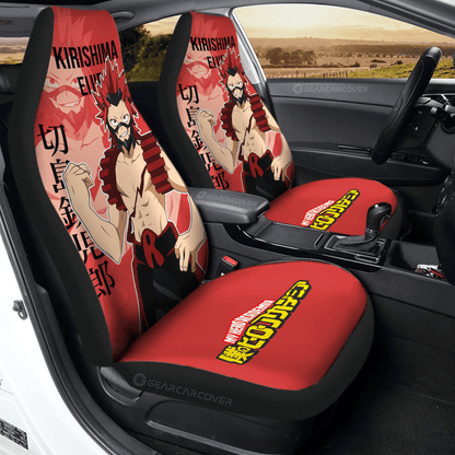 My Hero Academia Car Seat Covers Kirishima Eijirou My Hero Academia Seat Covers Red