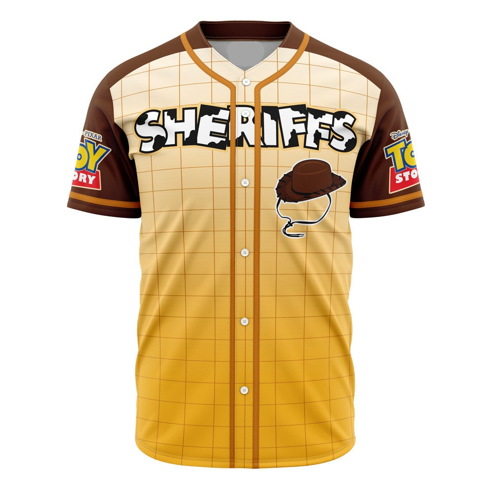 Disney Toy Story Jersey Woody Toy Story Suit Sheriffs Costume Jersey Shirt Disney Baseball Jersey Toy Story Baseball Jersey