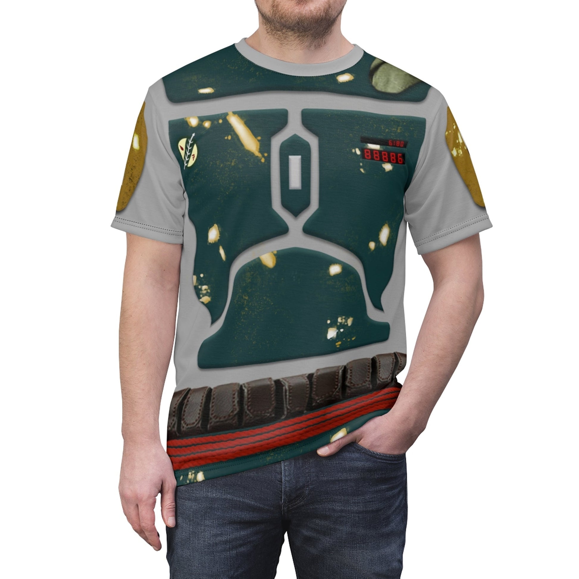 Boba Fett Stwa Costume T-Shirt