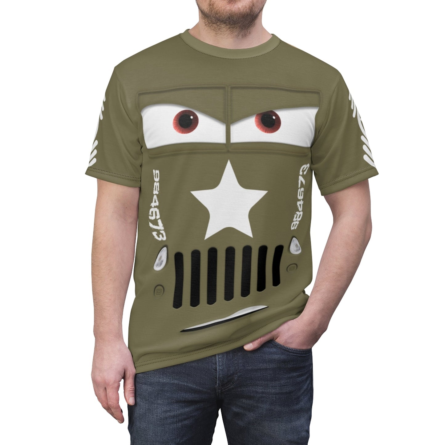 Sarge Pixar Cars Costume T-Shirt