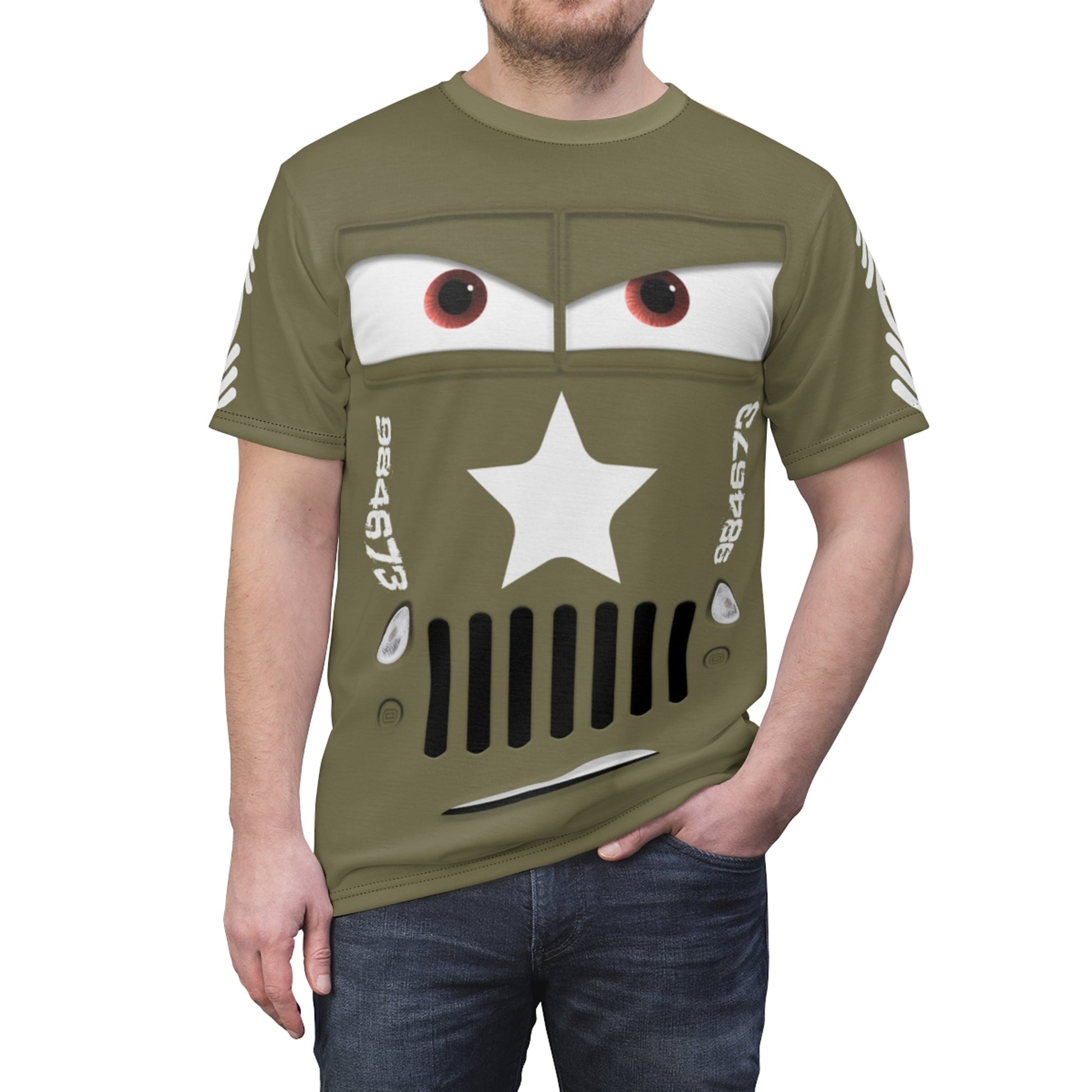 Sarge Pixar Cars Costume T-Shirt