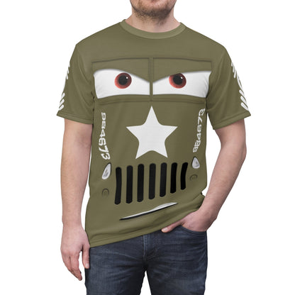 Sarge Pixar Cars Costume T-Shirt