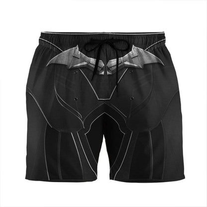 Batman Shorts The Batman Suit Costume Beach Shorts Black