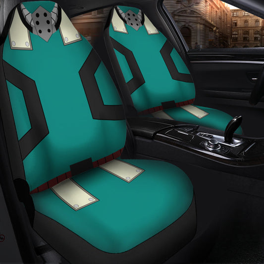 Deku Cosplay Outfit Car Seat Covers