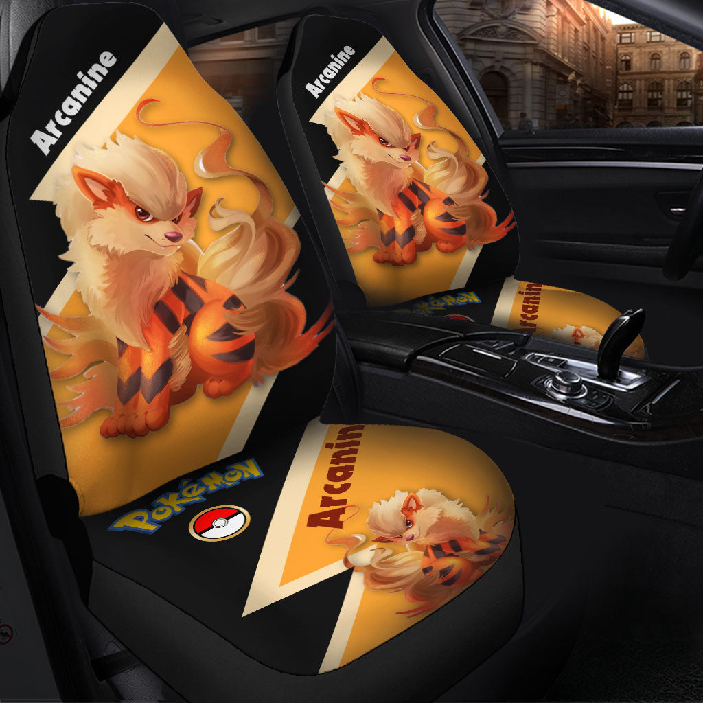 Arcanine Car Seat Covers