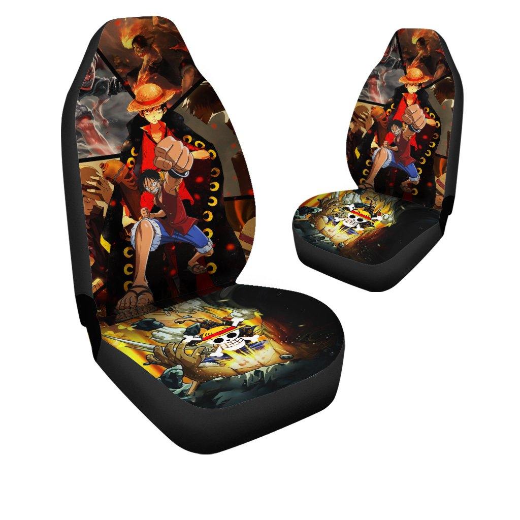 Luffy One Piece Anime Car Seat Cover