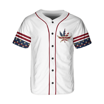 Independence Day Jersey Love American Flag Independence Day White Jersey Shirt 04th Of July Baseball Jersey For Men Women