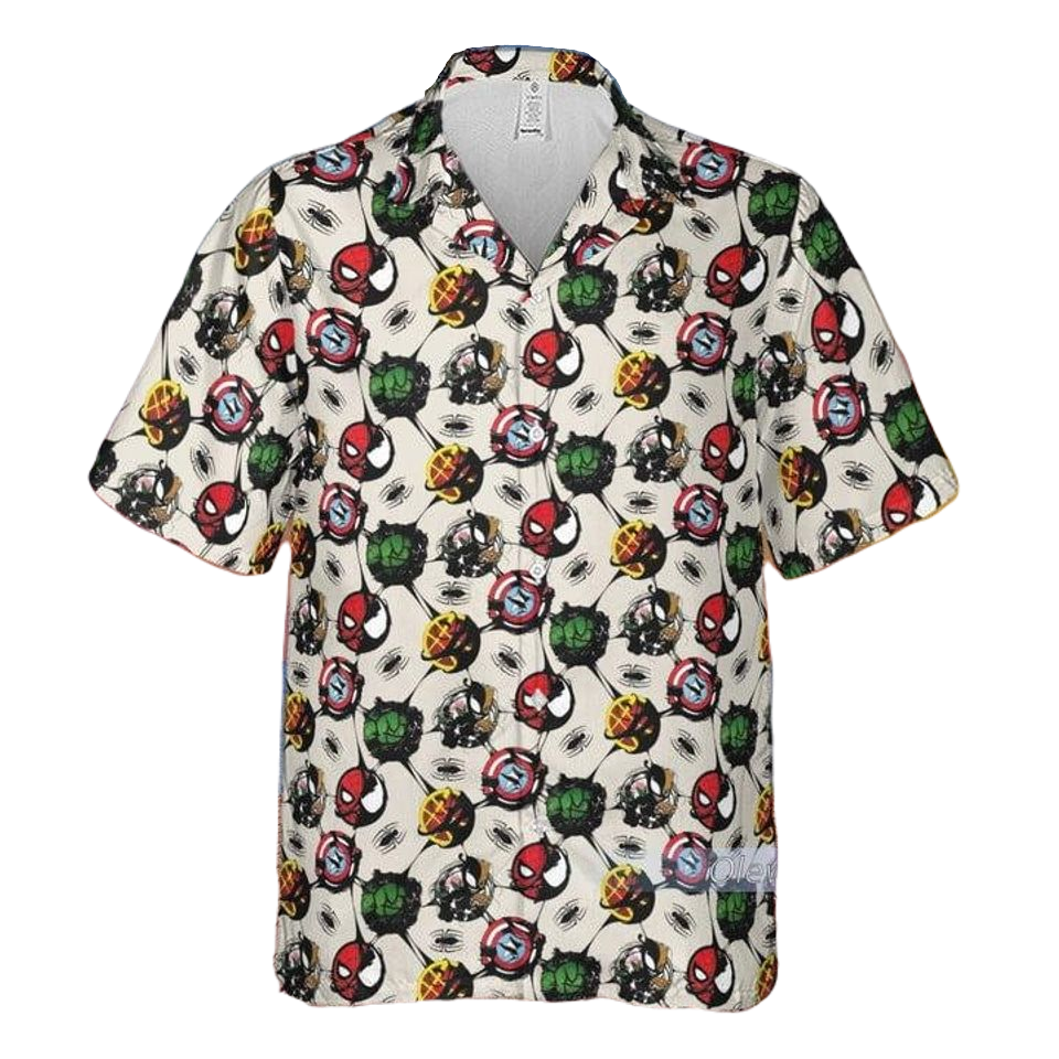 Venom Hawaii Shirt DN Venom With Characters Symbols Pattern Hawaiian Shirt Colorful Unisex