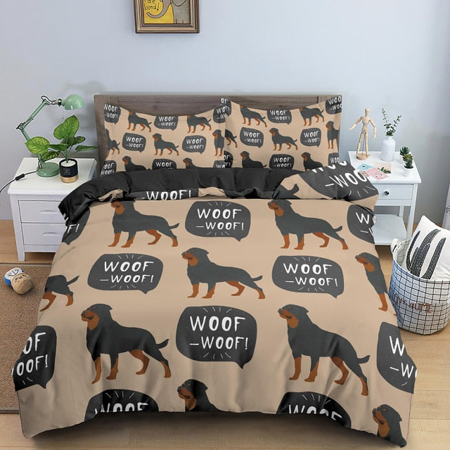 Rottweiler Bedding Set
