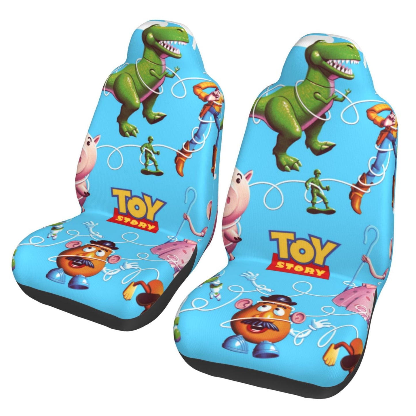 Toy Story Car Seat Covers DN Slinky Dog Line Tangled Other Characters Seat Covers Colorful