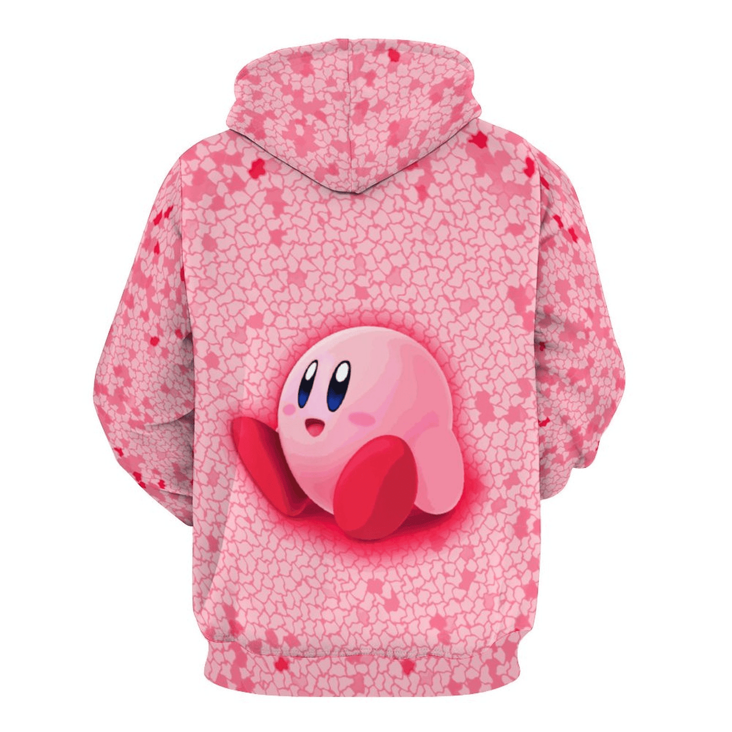 Kirby Hoodie Kirby Game Character Graphic Hoodie Pink Unisex