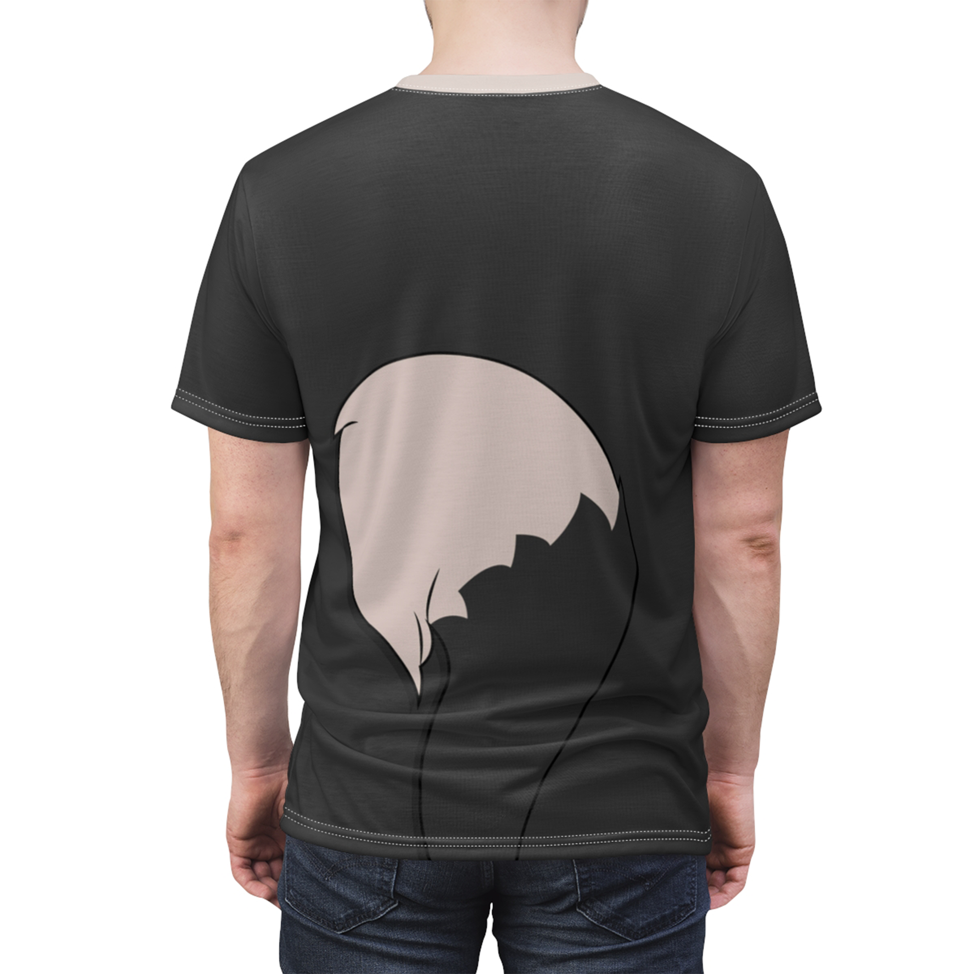 Lucifer Cat Disney Cinderella Cosplay Costume T-Shirt For Men