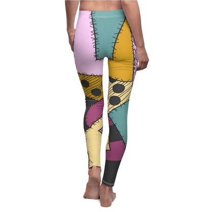 TNBC Leggings Nightmare Before Christmas Sally Clothes Pattern High Waisted Legging Colorful For Women