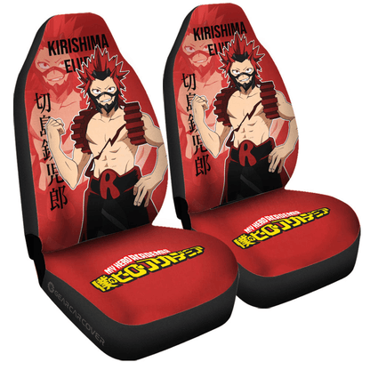 My Hero Academia Car Seat Covers Kirishima Eijirou My Hero Academia Seat Covers Red