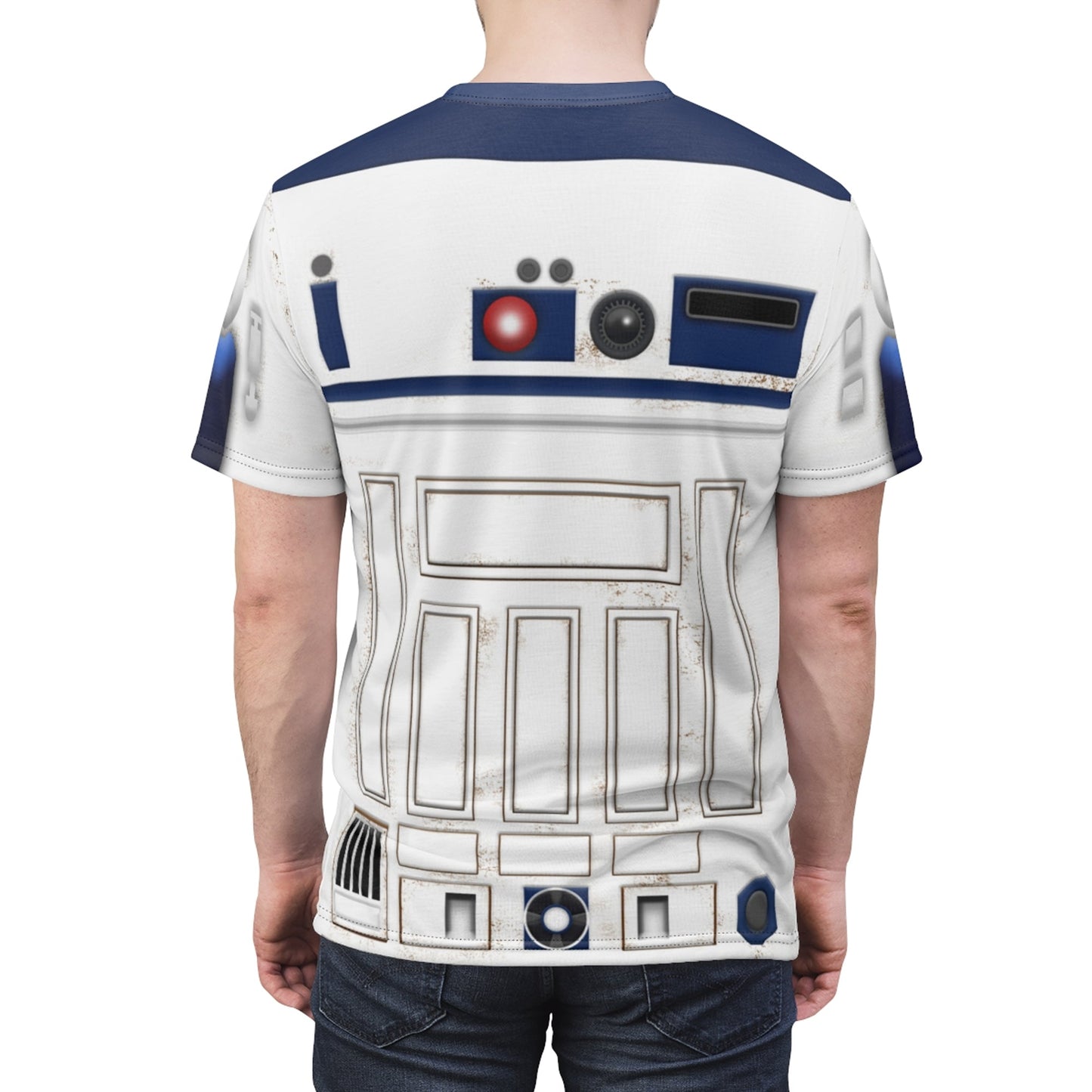 R2D2 Stwa Costume T-shirt For Men