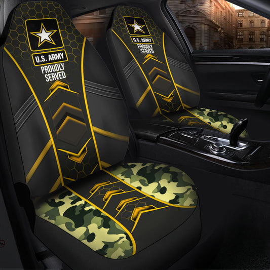 US Army Prouly Served Car Seat Covers