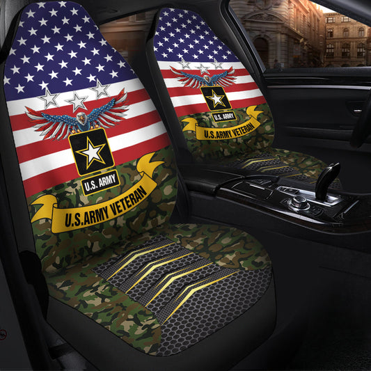 US Army Veteran Car Seat Covers