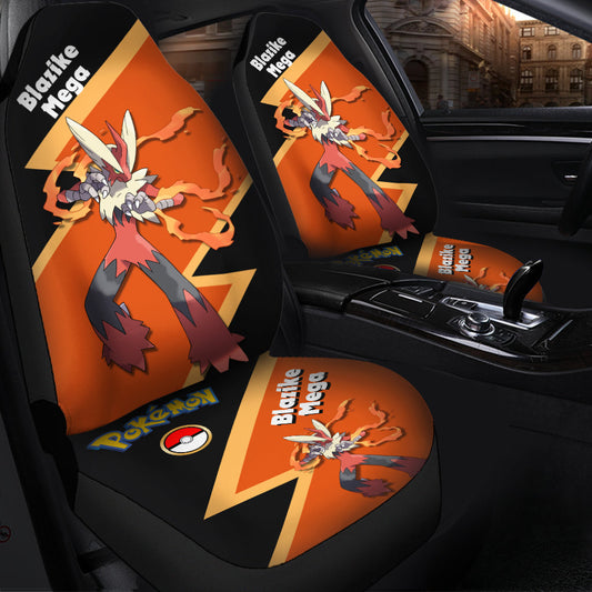 Mega Blaziken Car Seat Covers