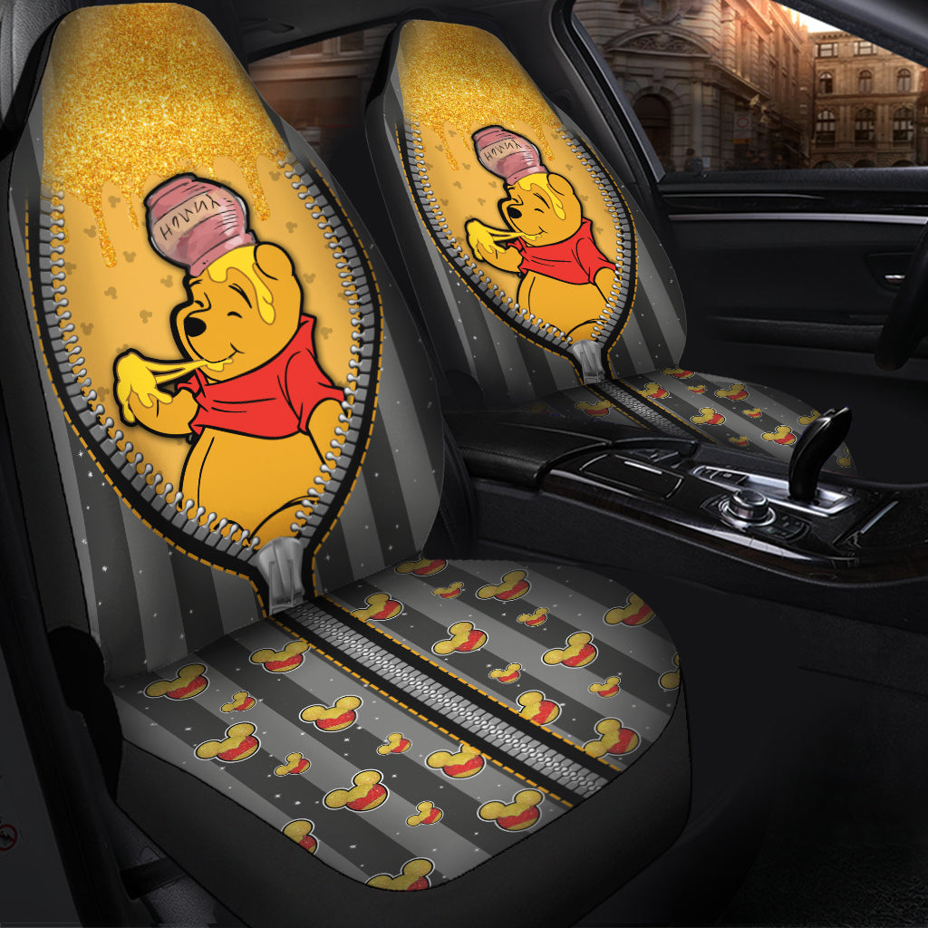 Winnie The Pooh Zip Car Seat Covers