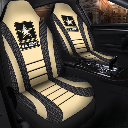 US ARMY Cream Car Seat Covers