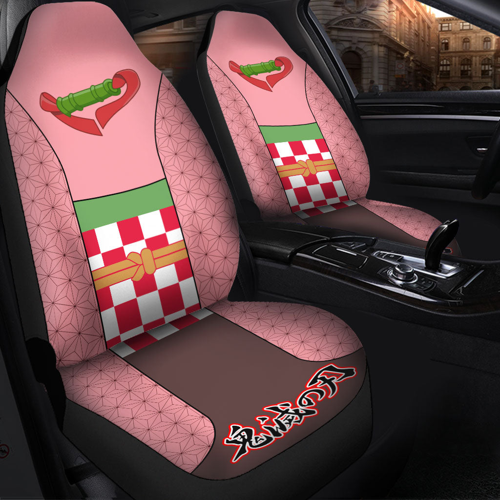Demon Slayer Nezuko Kamado Car Seat Covers