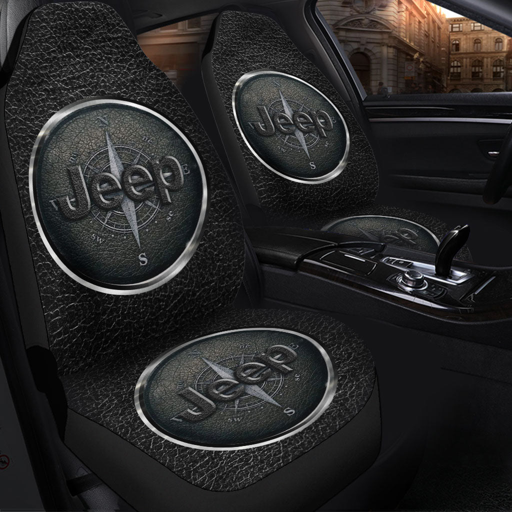 Dark Jeep Car Seat Cover