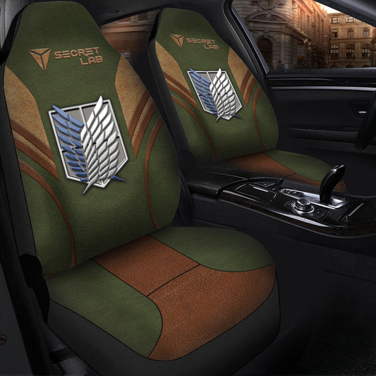 Custom Attack On Titan Anime Car Seat Covers