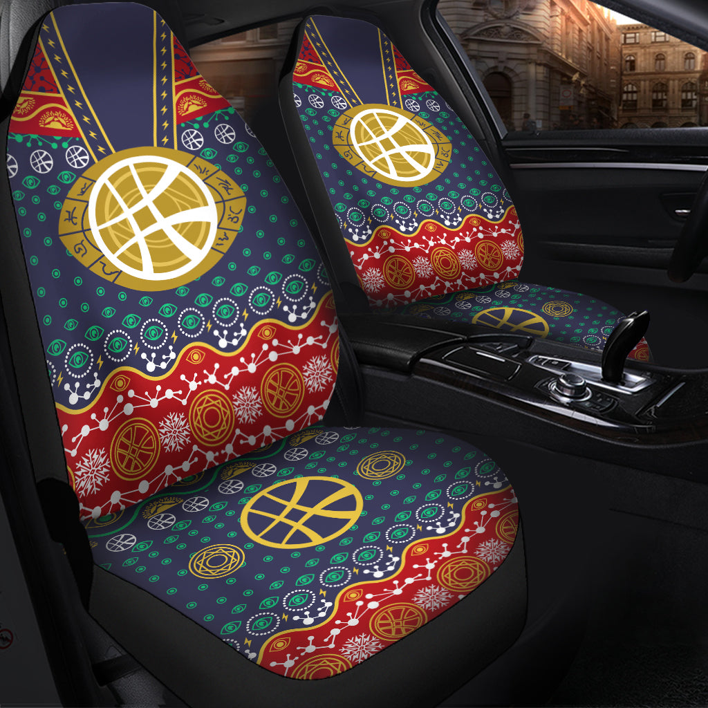 Dr Strange Christmas Car Seat Covers
