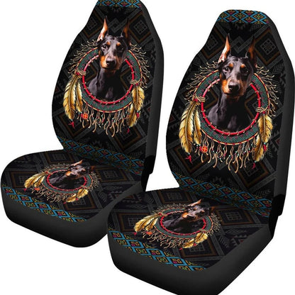 Awesome Doberman Custom Car Seat Covers