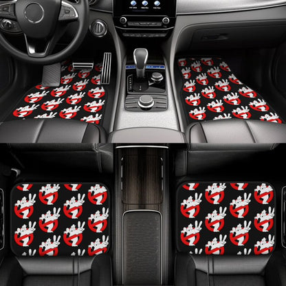 Ghostbusters Car Floor Mats Ghostbusters Two Symbol Pattern Car Mats