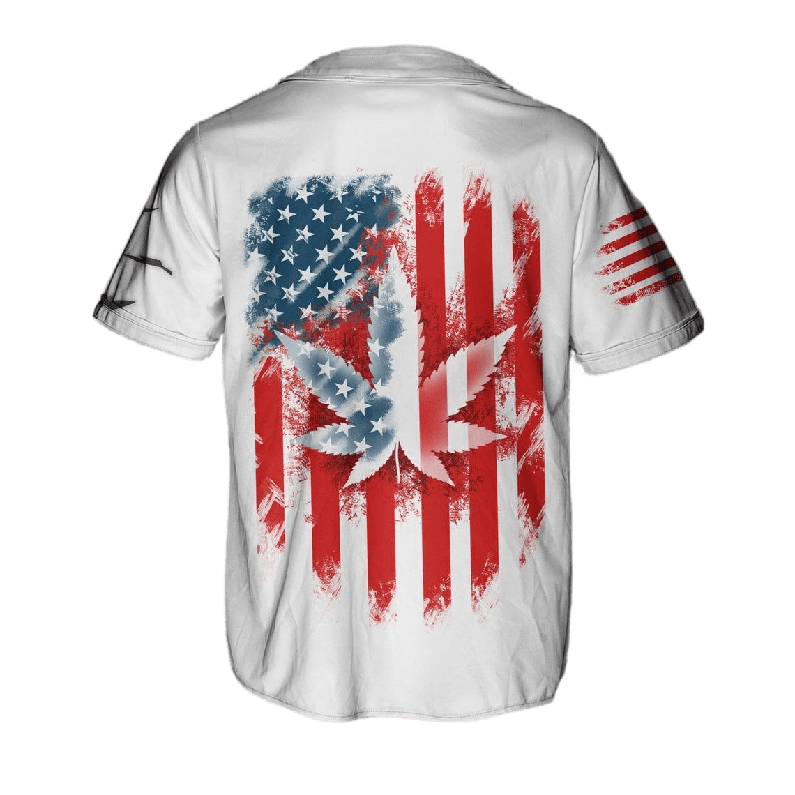 Independence Day Jersey Torn Sheet American Flag Independence Day White Jersey Shirt 04th Of July Baseball Jersey For Men