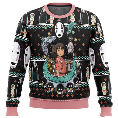 Spirited Away Ugly Christmas Sweater