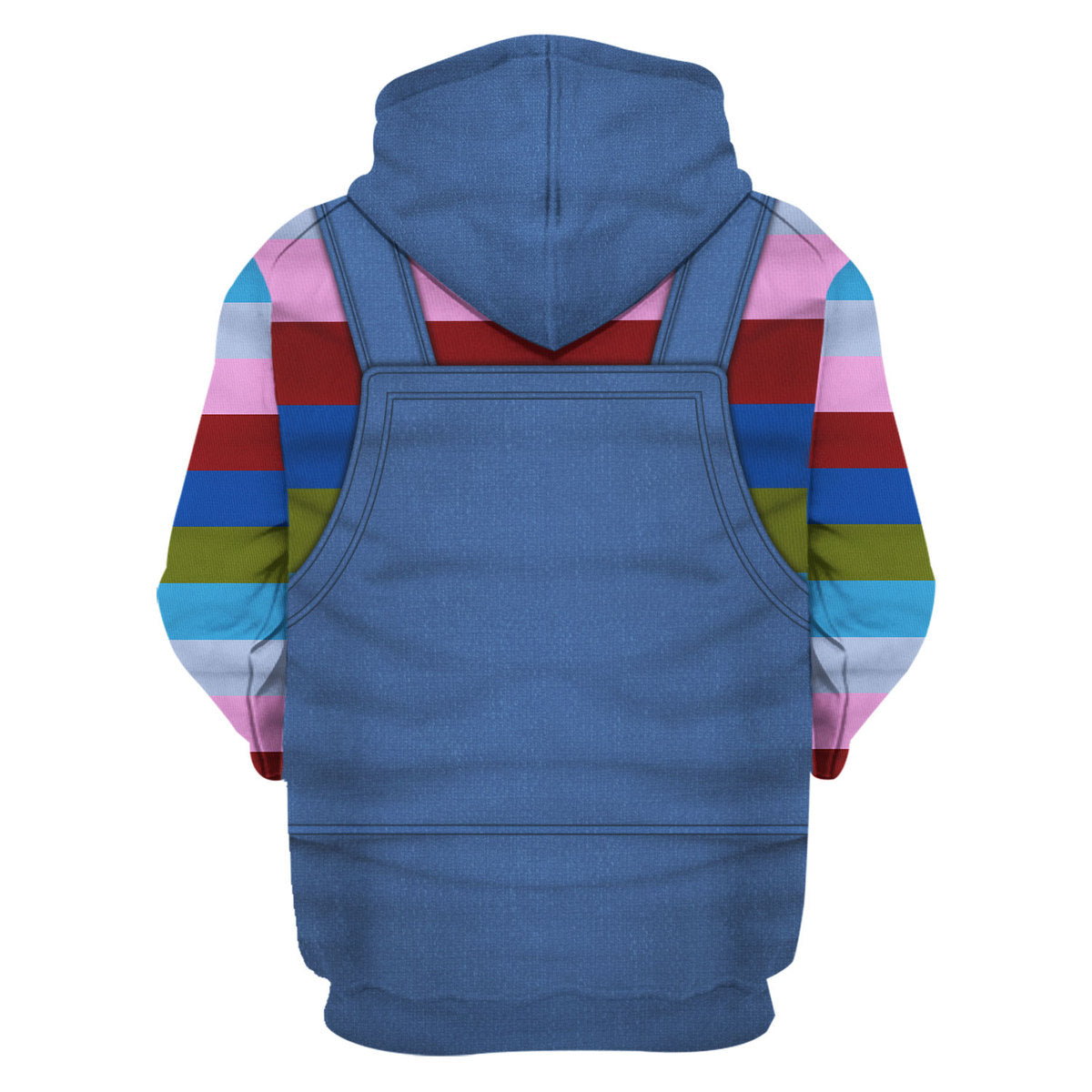 Chucky Costume Hoodie Child's Play Character Chucky Costume T-shirt Sweatshirt Colorful Unisex Adults