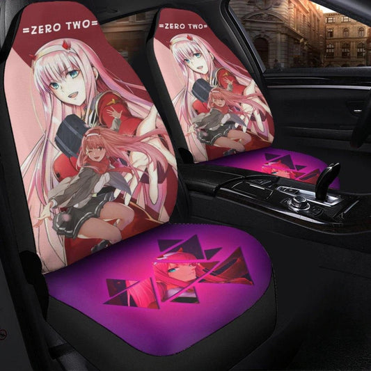 Zero Two Cute Darling In The Franxx Anime Car Seat Covers