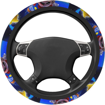 Mario Steering Wheel Cover Super Mario Flying With The Star Driving Wheel Cover Colorful