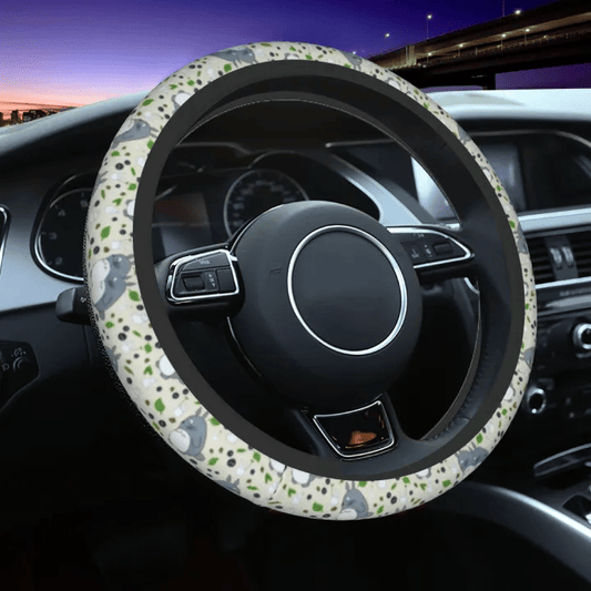 SGhibli Steering Wheel Cover My Neighbor Totoro Pattern Driving Wheel Cover Colorful