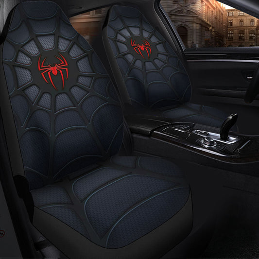 Spider Man Black Premium Custom Car Seat Covers