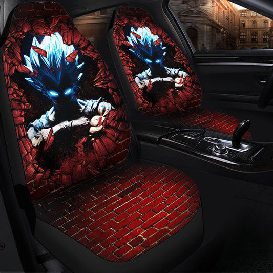 Vegeta Break Wall Car Seat Covers