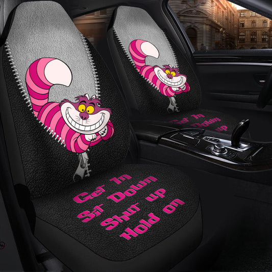Get In Sit Down Zip Cheshire Cat Car Seat Covers