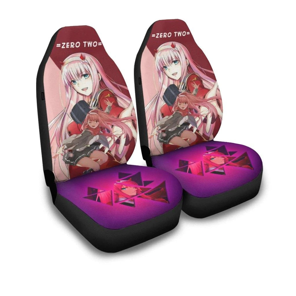 Zero Two Cute Darling In The Franxx Anime Car Seat Covers