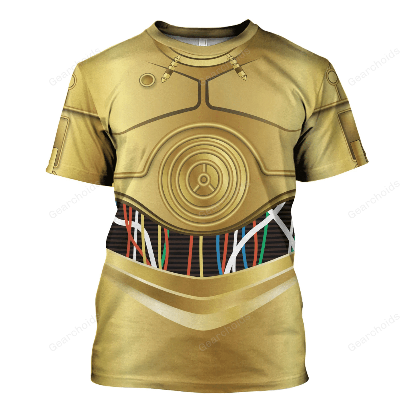 Stwa C-3PO Costume T-Shirt For Men And Women CSSWR002
