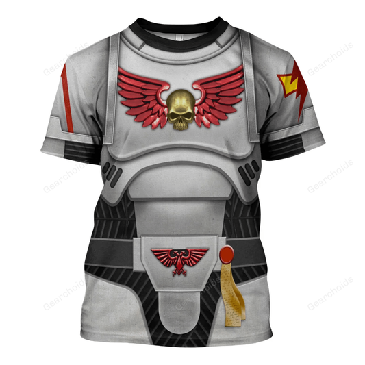 Warhammer Space Marines White Scars - Costume Cosplay T-shirt CSWRH028