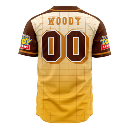 Disney Toy Story Jersey Woody Toy Story Suit Sheriffs Costume Jersey Shirt Disney Baseball Jersey Toy Story Baseball Jersey