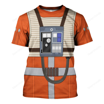 Stwa Flight Suit Costume T-Shirt For Men And Women CSSWR072