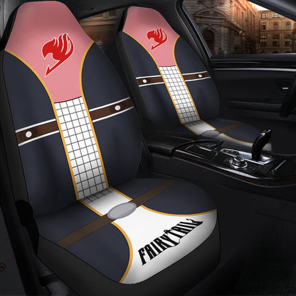 Anime Natsu Dragneel Fairy Tail Uniform Car Seat Covers
