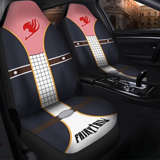 Anime Natsu Dragneel Fairy Tail Uniform Car Seat Covers